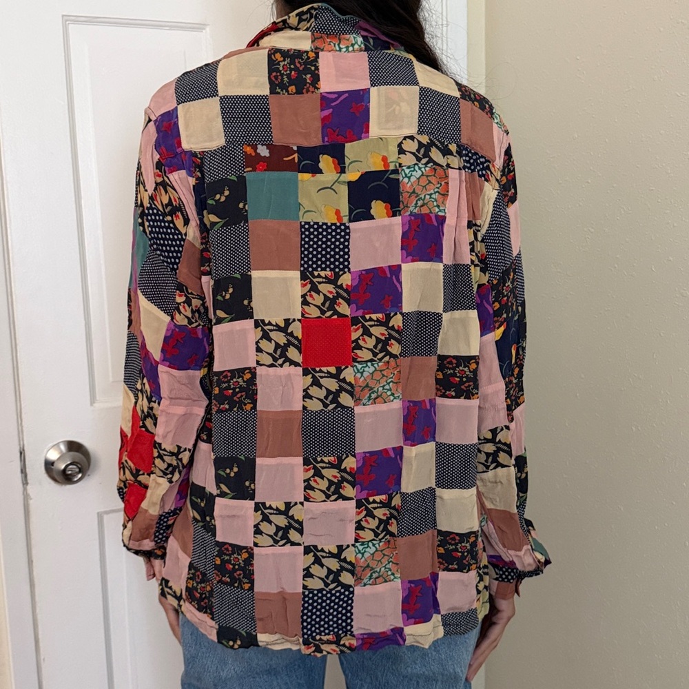 Bode Hari Patchwork Shirt - image 5